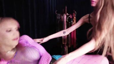 Bimbo Tgirl Slave Bondage - 2 image