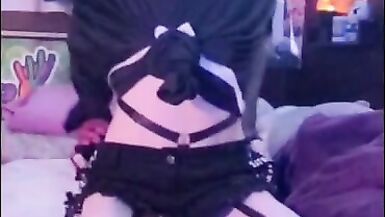 Femboy Solo Compilation KittyboiTrap - 6 image