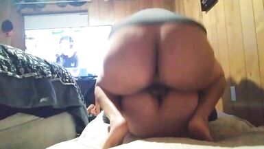 Big Booty Shemale Lexis Pounds Married Women's Pussy till she Squeals while her Husbands at Work - 7 image