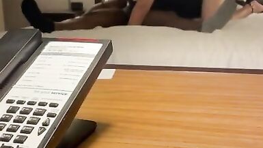 BBW Trans taking Big Young Dick - 3 image