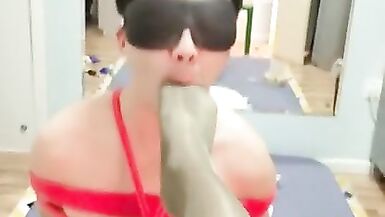Asian Ladyboy has a Big Cock - 7 image