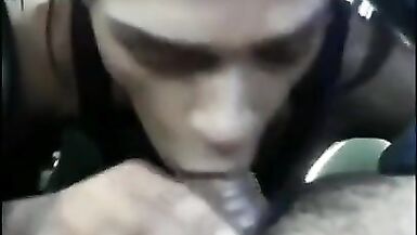 Tgirl Streetwalker Sucking Dick Compilation - 15 image