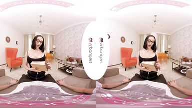 VRB TRANS Inappropriate Behavior of Teacher during Private Lesson VR Porn - 2 image