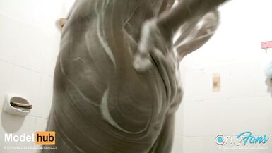 Taking a Soapy Shower to Clean my Cock! - 6 image