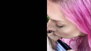 Brabie Tranny get Fucked Bareback Outdoors - 6 image