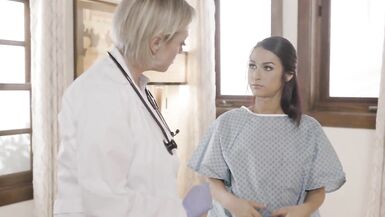 Mature Doctor Examinated A Trans Girl - 8 image