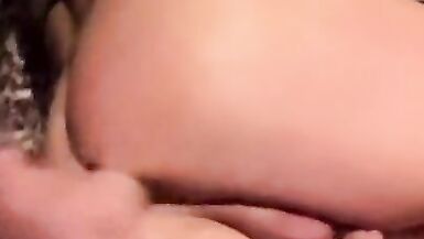 Horny Trans Sissy Slut goes outside in Panties, Open Blinds Rides Dildo 4 U - 10 image