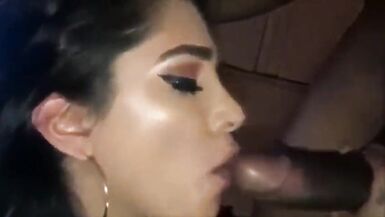 Latina Gurl In Ghetto Gangbang - 1 image