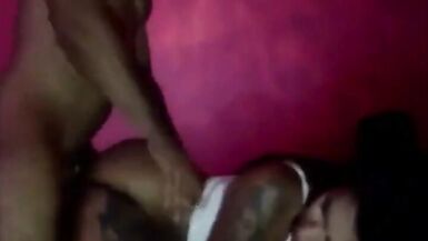 Latina Gurl In Ghetto Gangbang - 15 image