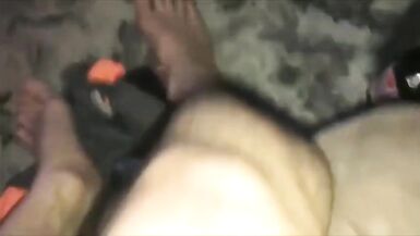 Latina Gurl In Ghetto Gangbang - 3 image