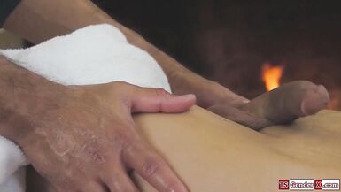 Busty shemale Domino Presley barebacked - 5 image