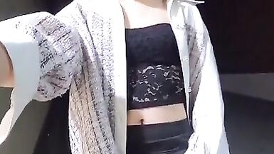 very cute chinese CD walking the streets at night - 13 image