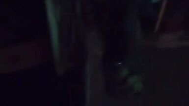 very cute chinese CD walking the streets at night - 5 image