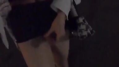 very cute chinese CD walking the streets at night - 6 image