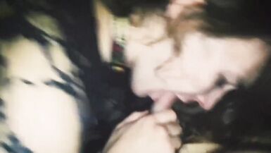 super horny cocksucker tgirl spit roasted by 2 black guys - 11 image