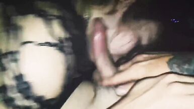 super horny cocksucker tgirl spit roasted by 2 black guys - 12 image