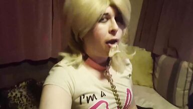 Sissy cd skank Luce facefuck and banged hard - 15 image