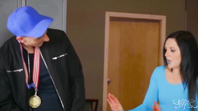 steamy hardcore ensues as korra del rio is training for the pornlympics with her hungry coach michael jackman transangels - 2 image