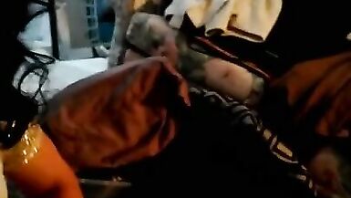 Sissy gives Straight Military Guy a Lapdance then Sucks his Cock - 5 image