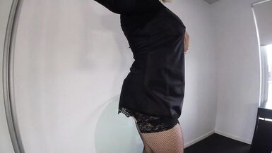 Bored Housewife Ass Fucking Lingerie Silk - 2 image