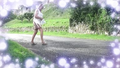 transgender anal dildo in outdoor  1 - 8 image