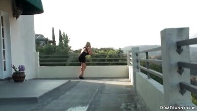 rough shemales fucking bound thieves - 1 image