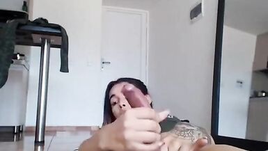 Shemale cum and piss - 11 image