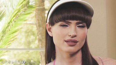 Dick Flopping Transgender Orgy In Pool - GenderX