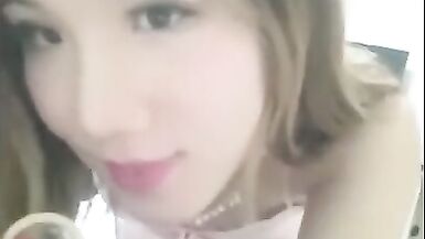 Cute Asian Ladyboy is a Sweet Cocksucker and also Safe Sex - 12 image