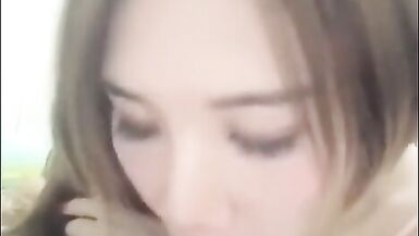 Cute Asian Ladyboy is a Sweet Cocksucker and also Safe Sex - 8 image