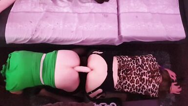 Lisa Shares Huge Double Ender with TGirl Gigi - 7 image