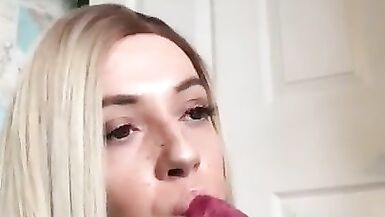 Sissy Dildo Blowjob + Anal Fucking - 3 image