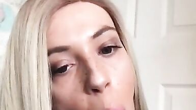 Sissy Dildo Blowjob + Anal Fucking - 4 image