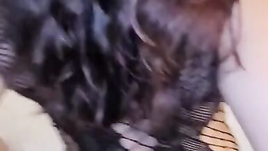 Balcony Fun with Latina Trans GF - 15 image