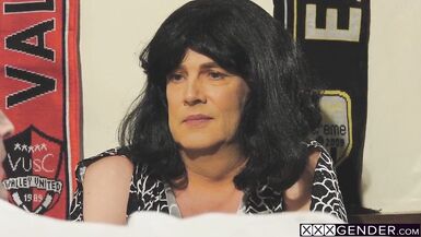 Crazy white guy fucked big horny ladyboy Pierce Paris after she swallowed dick - 6 image