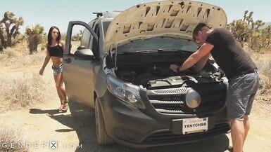 GenderX - Trans Hitchhiker Khloe Kay Picked up & Fucked on Highway - 3 image