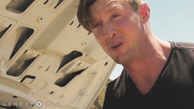 GenderX - Trans Hitchhiker Khloe Kay Picked up & Fucked on Highway - 4 image