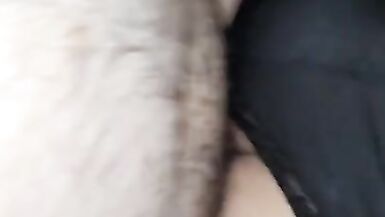 Trans Girlfriend getting Fucked in Black Lingerie - 15 image