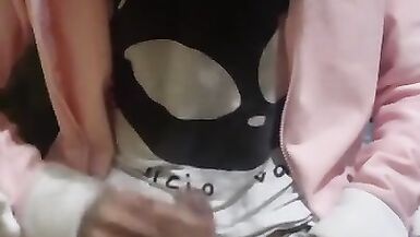 Shemale Cum in Skinny Jeans - 12 image