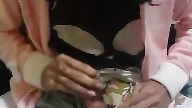 Shemale Cum in Skinny Jeans - 9 image