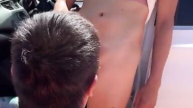 Navajo Shemale Sharnell Dupree Fucks INFR Cowboy Outdoors