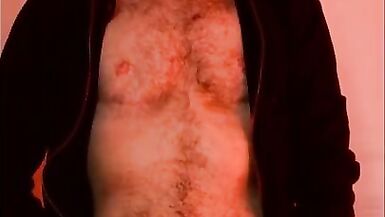 Trans Ftm Play with his Big Clit and Fuck himself with Dildo - 1 image