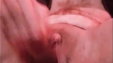 Trans Ftm Play with his Big Clit and Fuck himself with Dildo - 3 image