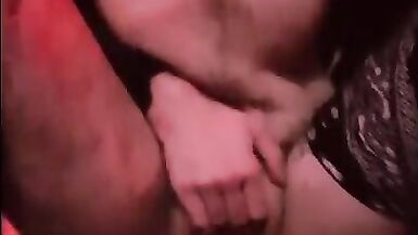 Trans Ftm Play with his Big Clit and Fuck himself with Dildo - 8 image