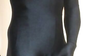 Orgasm Series 5 (female Mask, Mask, Trans, Fetish, Crossdress, Shemale, Pantyhose, High Heels, Bra) - 1 image