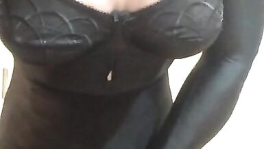 Orgasm Series 5 (female Mask, Mask, Trans, Fetish, Crossdress, Shemale, Pantyhose, High Heels, Bra)