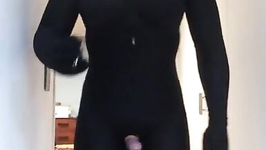 Orgasm Series 5 (female Mask, Mask, Trans, Fetish, Crossdress, Shemale, Pantyhose, High Heels, Bra) - 9 image