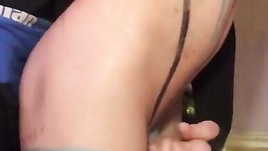 Cyber Femboy was Fucked by the Wall after Lose Cyberpunk 2077 - 11 image