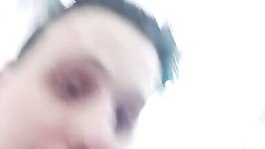 Alt Femboy Tgirl Showers with you after a Long Day - 8 image