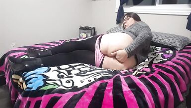 Shemale Fucks her Big Ass to Mouth and Gets Creampied - 7 image